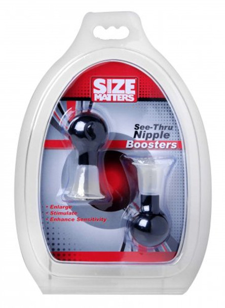 Size Matters See-Thru Nipple Boosters (packaged)