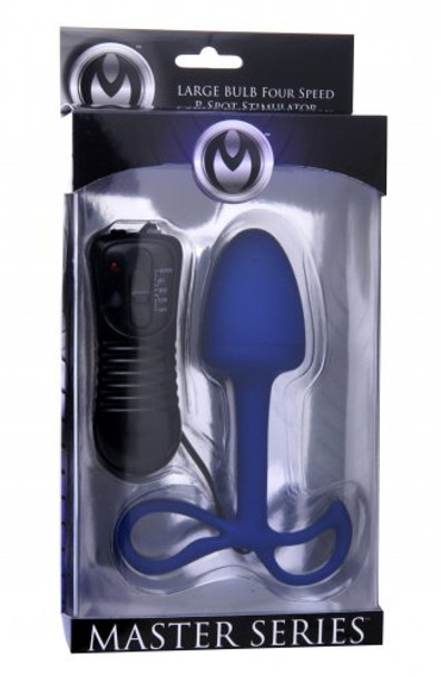 Astral Quattro Large Bulb 4 Speed P Spot Vibrator (packaged)