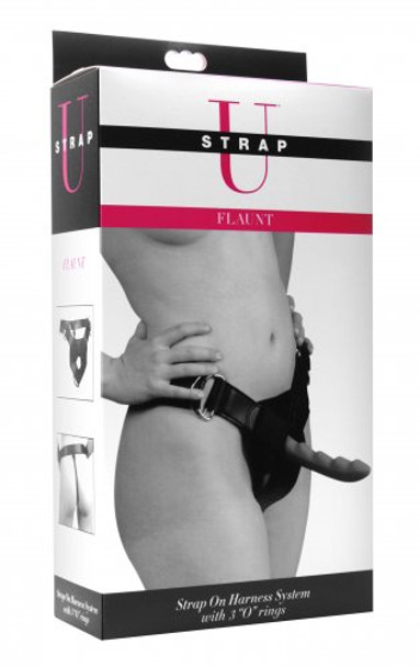 Flaunt Strap On Harness System (packaged)