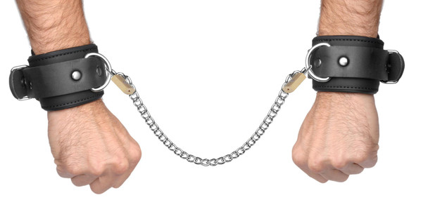 Neoprene Buckle Cuffs with Locking Chain Kit (AE340)