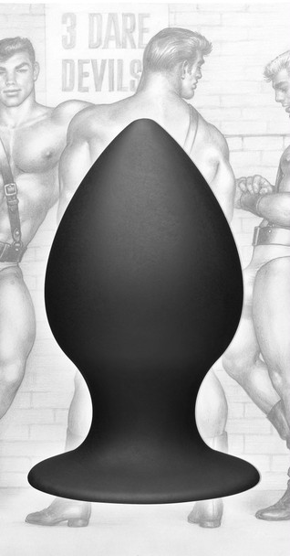 Tom of Finland Large Silicone Anal Plug (TF1855)