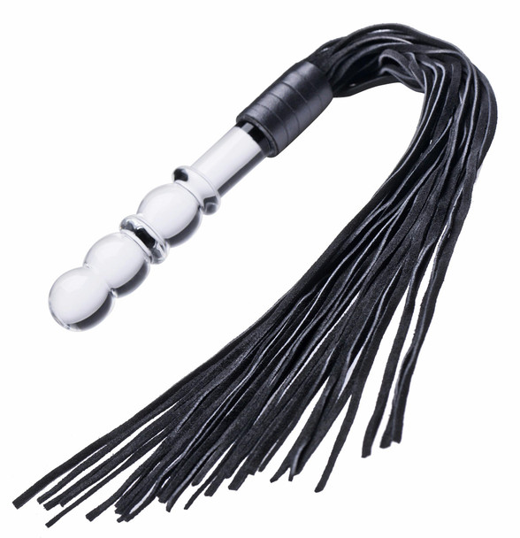 Lingam Glass Dildo Flogger (AE387)