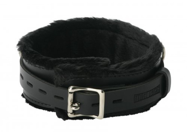Strict Leather Premium Fur Lined Locking Collar