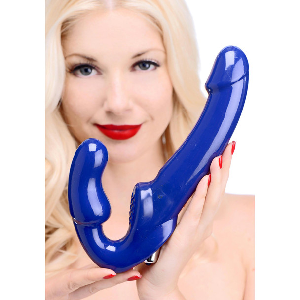 Revolver II Vibrating Strapless Strap On Dildo (AE170)