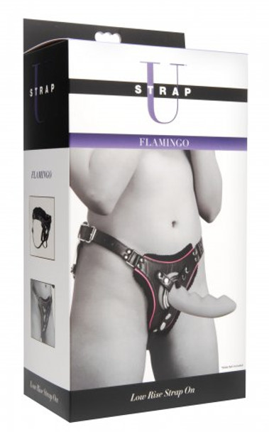 Flamingo Low Rise Strap On Harness (packaged)