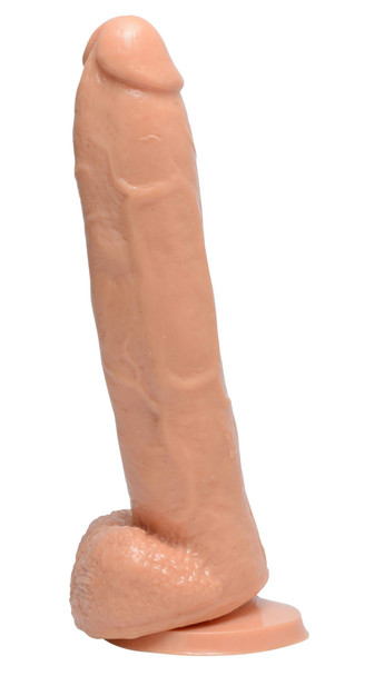 Vibrating Vincent 11 Inch Dildo with Suction Cup (AE639)