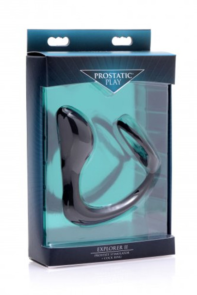 Explorer II Prostate Stimulator and Cock Ring (packaged)