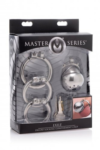 Exile Deluxe Locking Stainless Steel Confinement Cage  (packaged)