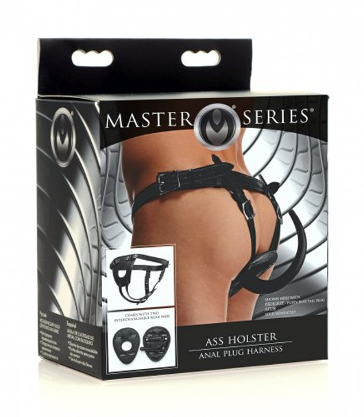 Ass Holster Anal Plug Harness (packaged)