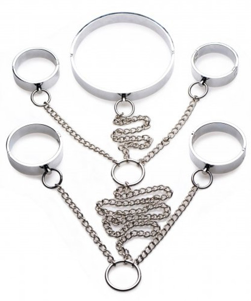 5 Piece Stainless Steel Shackle Set - Small