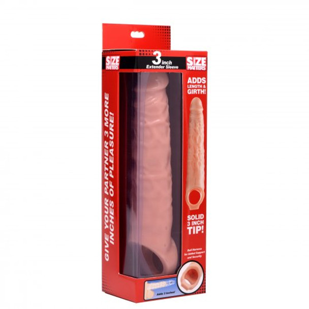 3 Inch Extender Sleeve Flesh (packaged)