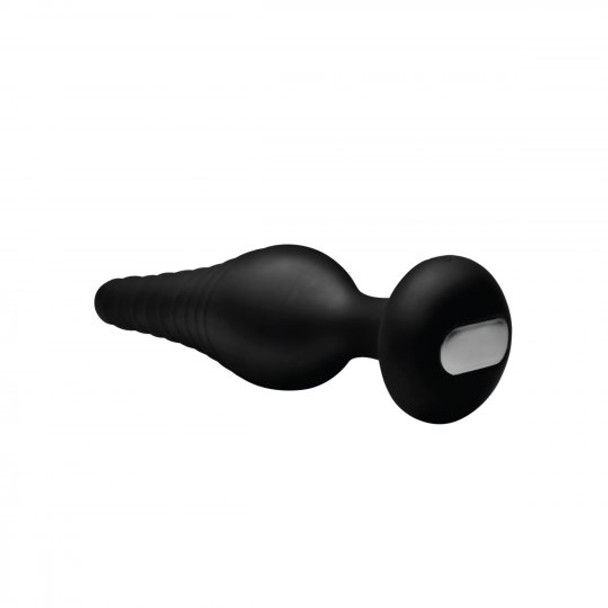 Silicone Vibrating Anal Plug With Remote Control