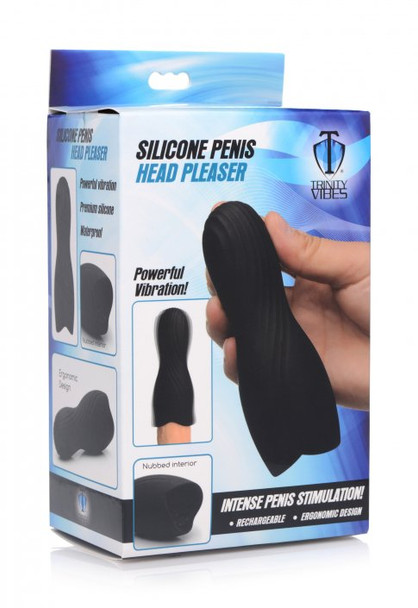 Vibrating Rechargeable Penis Pleaser (packaged)