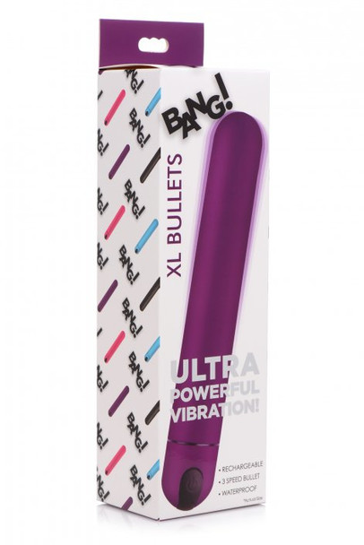 XL Bullet Vibrator - Purple (packaged)