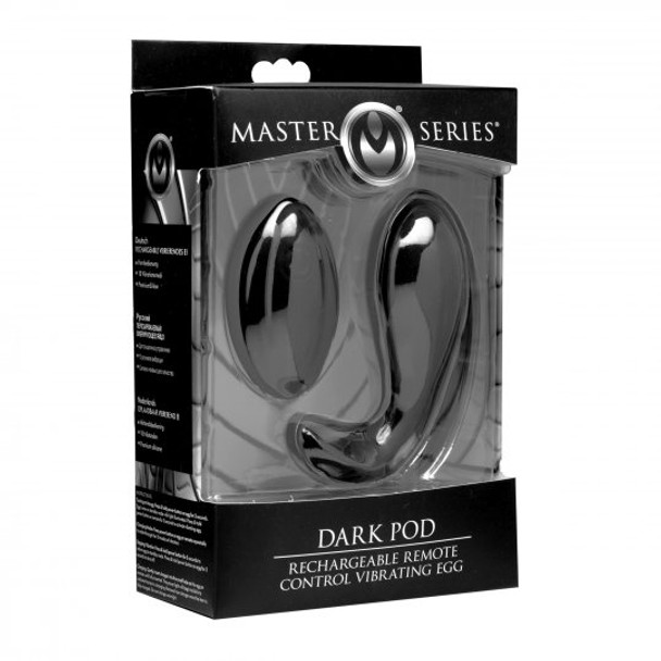 Dark Pod Rechargeable Remote Control Vibrating Egg (packaged)