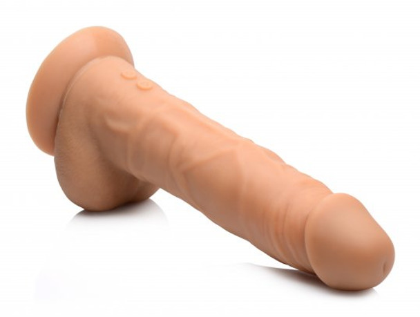 Power Pounder Realistic Thrusting Silicone Dildo