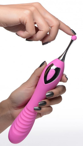 Power Zinger Dual-Ended Silicone Vibrator