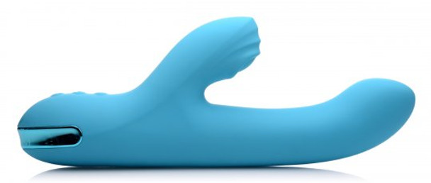 5 Star 13X Silicone Pulsing and Vibrating Rabbit - Teal