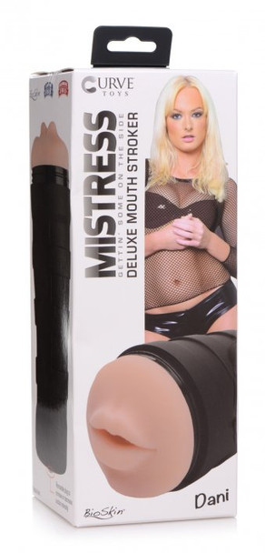 Dani Deluxe Mouth Stroker - Light (packaged)