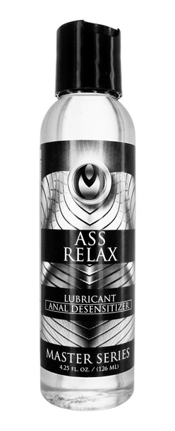 Master Series Ass Relax Desensitizing Lubricant - 4.25 oz (AC701)