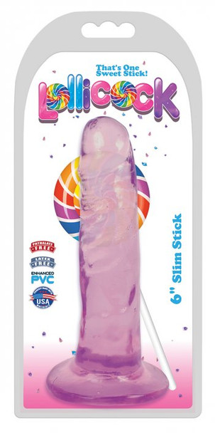 6 Inch Slim Stick Grape Ice (packaged)