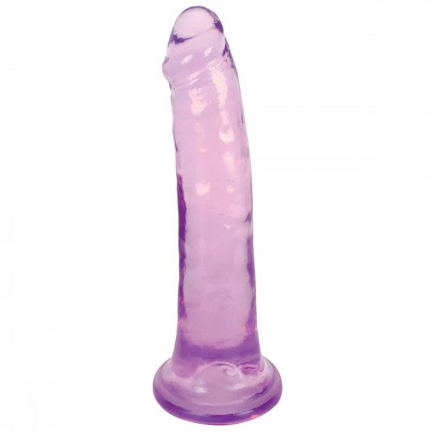 8 Inch Slim Stick Grape Ice Dildo