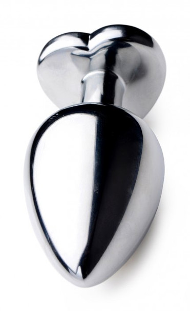 Black Heart Gem Anal Plug