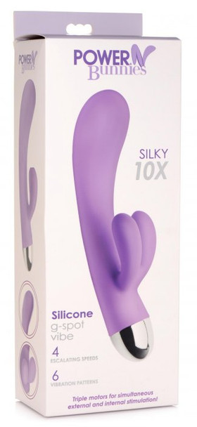 Silky 10X Silicone G-Spot Vibrator (packaged)
