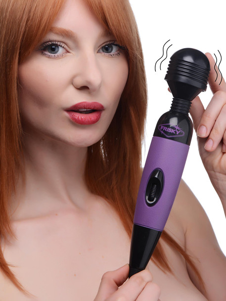 Playful Pleasure Multi-Speed Vibrating Wand - Purple (AG659-Purple)