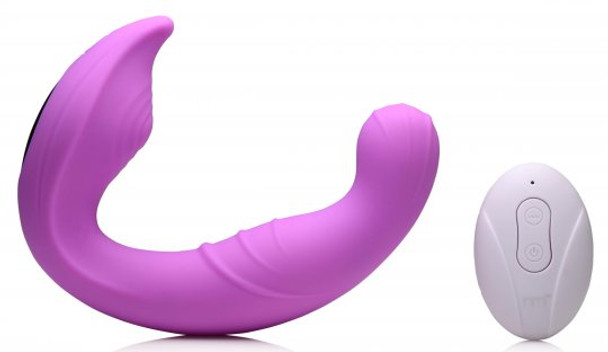 Come Hither Vibrator with Remote Control