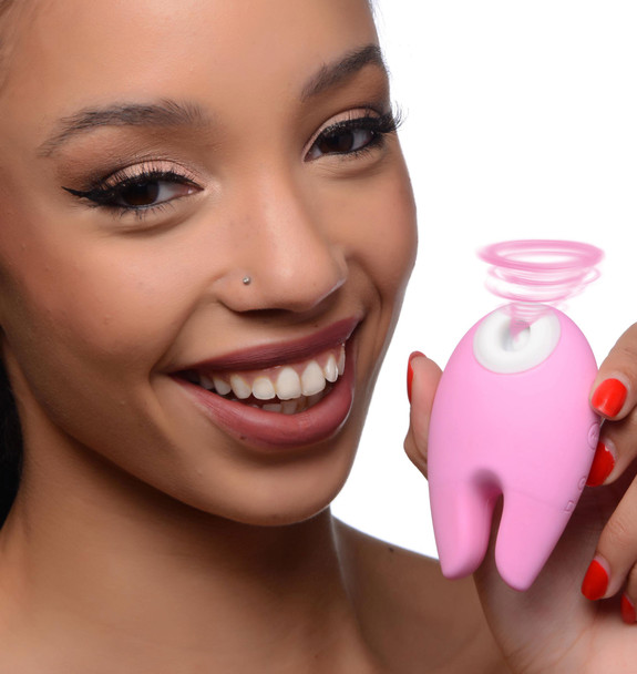 Sucky Bunny Silicone Clitoral Stimulator - Pink (AG748-Pink)
