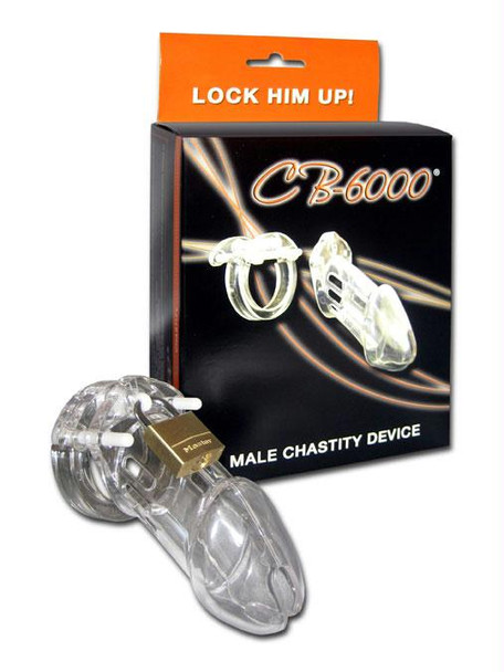 CB-6000 Male Chastity Device (CB6000-CLR) 