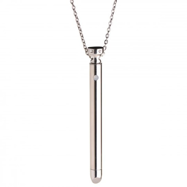 7X Vibrating Necklace - Silver