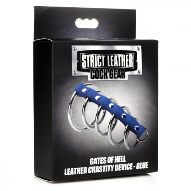 Leather and Steel Gates of Hell - Blue (packaged)