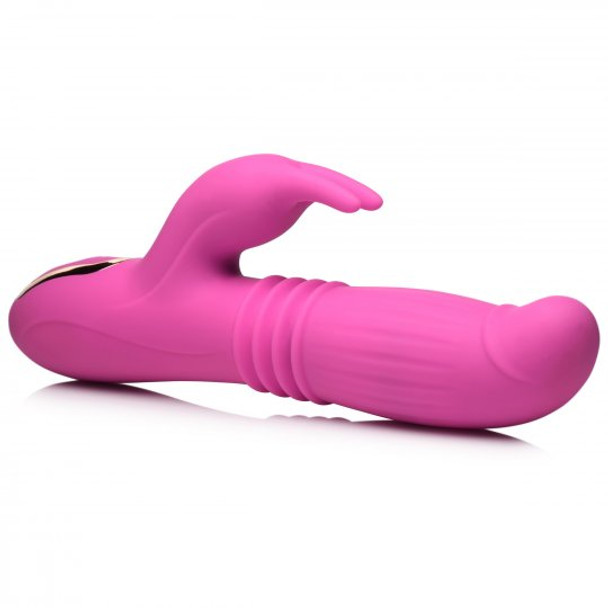 35X Lil Swell Thrusting and Swelling Silicone Rabbit Vibrator