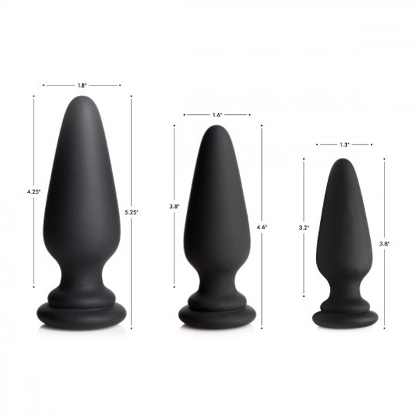 Interchangeable Silicone Anal Plug - XL
