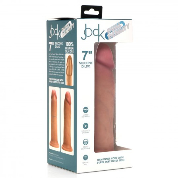 Ultra Realistic Dual Density Silicone Dildo (packaged)