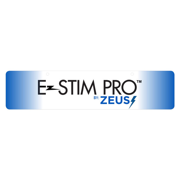 Zeus E-Stim Pro Display Sign (XR903-ZeusPro)