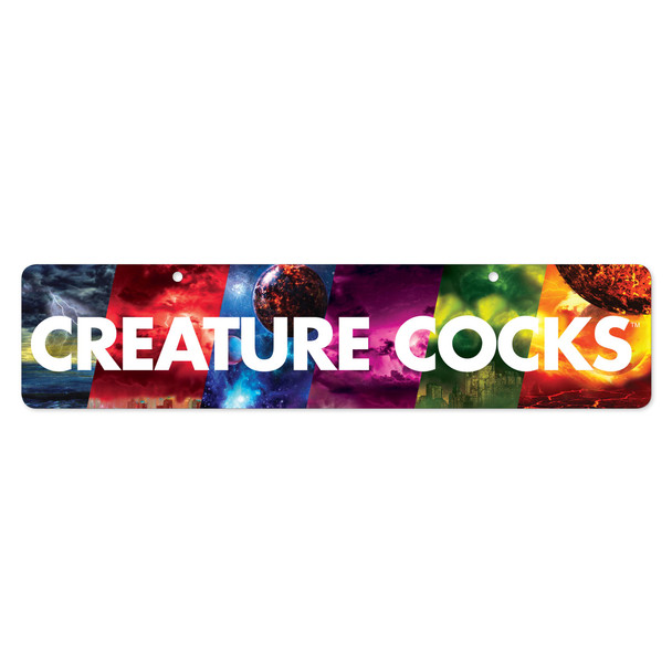 Creature Cocks Display Sign (XR903-CreatureCocks)