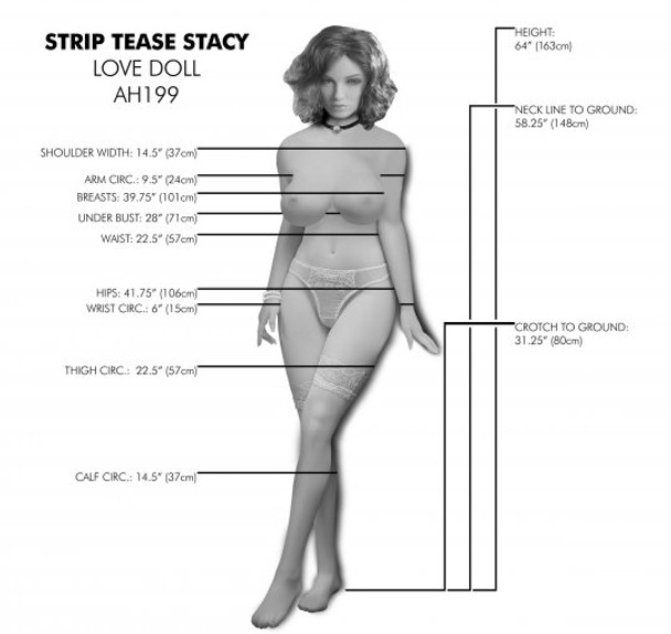 Strip Tease Stacy Love Doll