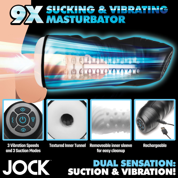 9X Sucking and Vibrating Masturbator (CN-09-0941-01)