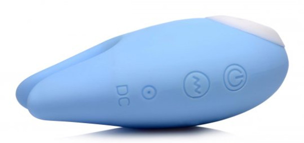 Sucky Bunny Silicone Clitoral Stimulator - Blue