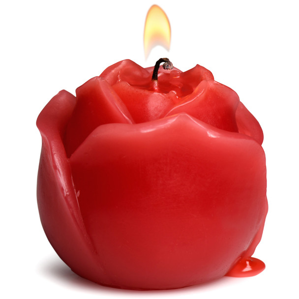Flaming Rose Drip Candle (AH234)