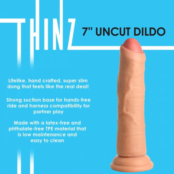 7 Inch Uncut Dildo