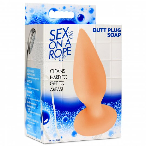 Butt Plug Soap On A Rope (packaged)