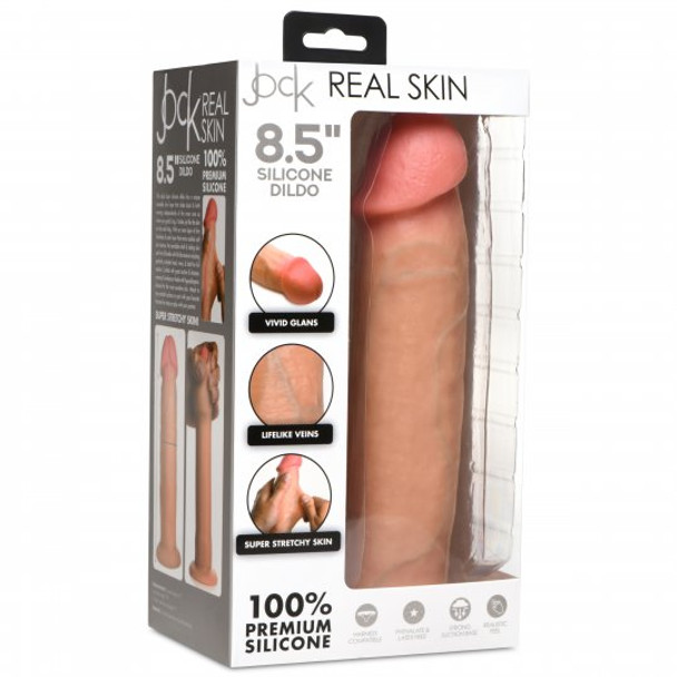 Real Skin Silicone Dildo (packaged)