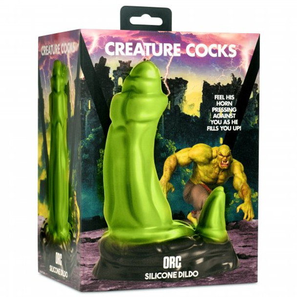 Orc Silicone Dildo (packaged)