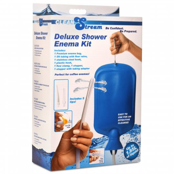 Deluxe Shower Enema Kit (packaged)