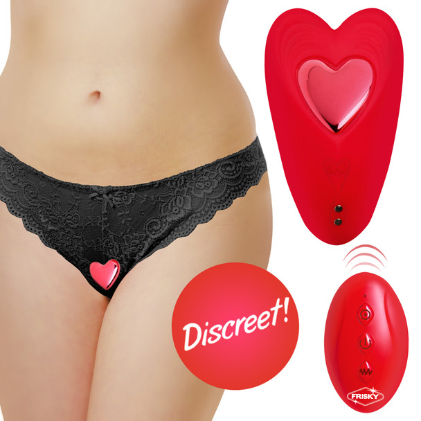 Love Connection Silicone Panty Vibe with Remote Control (AH368)