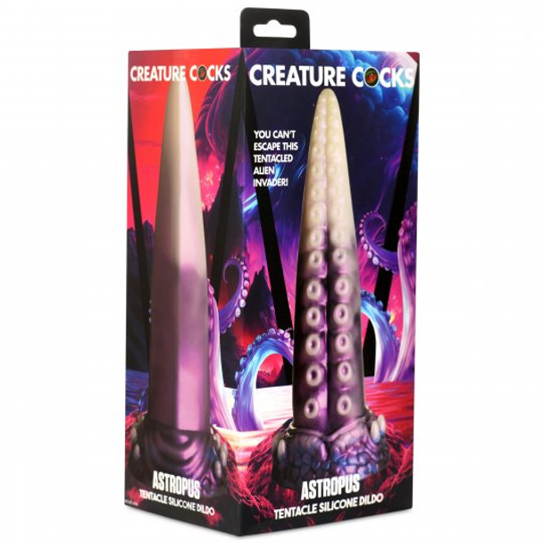 Astropus Tentacle Silicone Dildo (packaged)